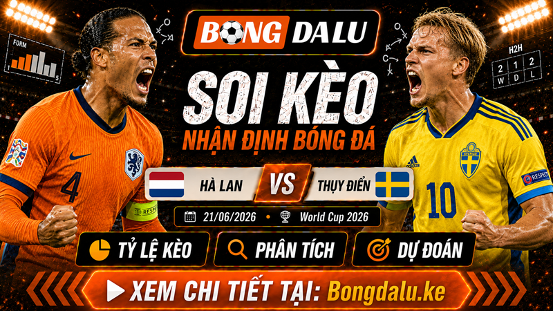 Lực lượng dự kiến trận Hà Lan vs Thụy Điển Lực lượng dự kiến trận Hà Lan vs Thụy Điển